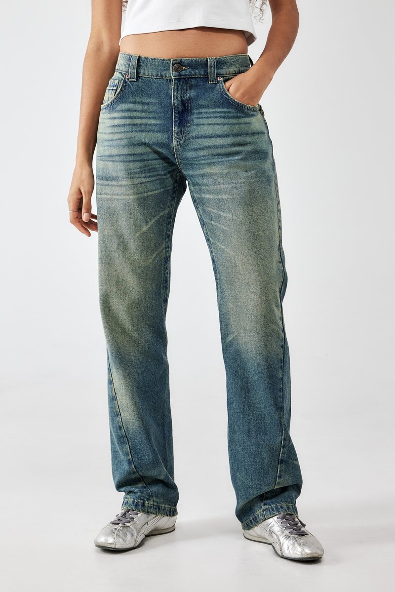 BDG Urban Outfitters JET TWISTED STRAIGHT - Džinsi ar platām starām - vintage