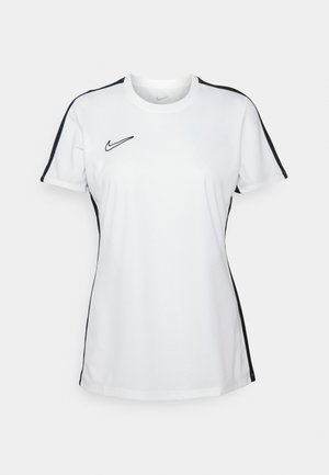 Nike Performance ACADEMY 23 BRANDED - Camiseta deportiva - white/black