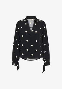 Sélectionné, black aop cloud dancer dots