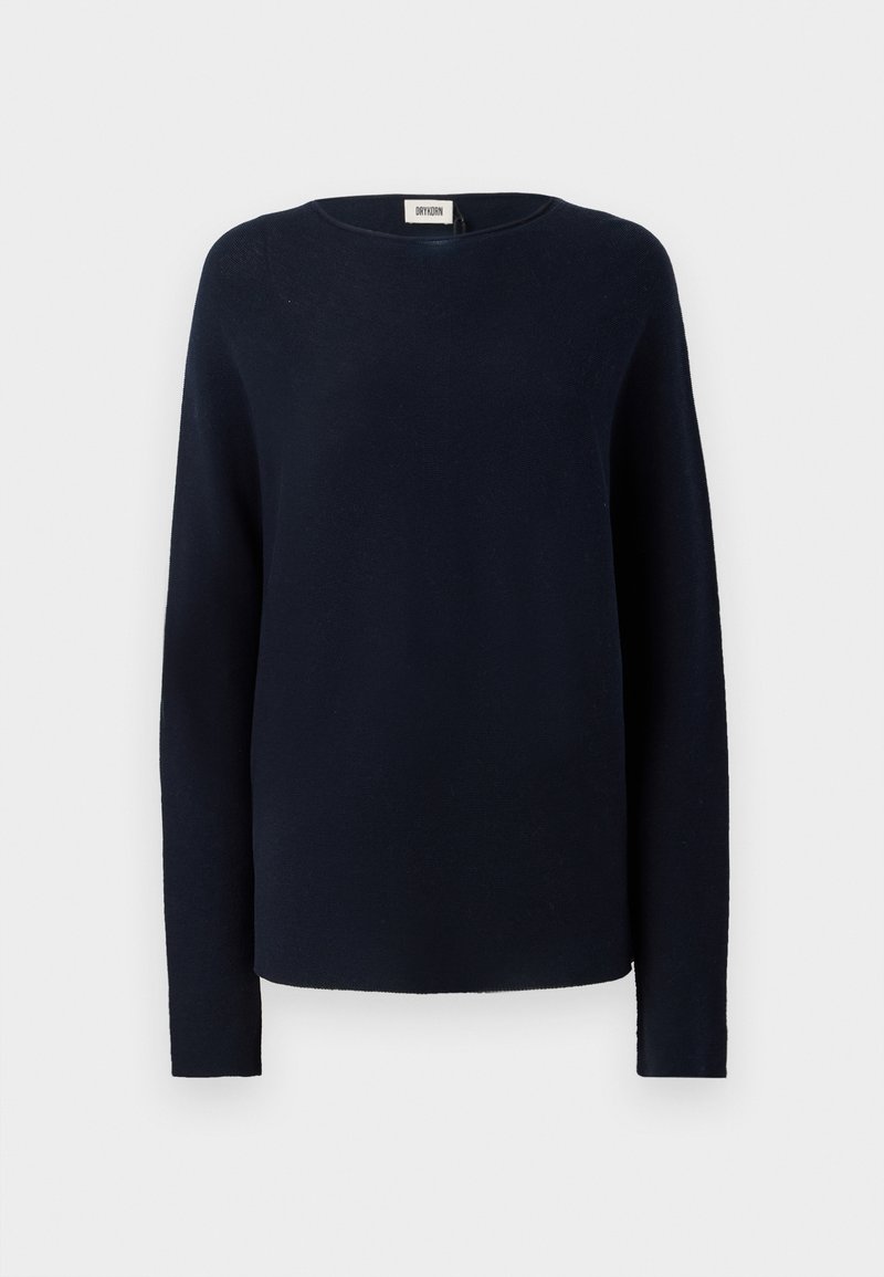 drykorn Longsleeve donkerblauw