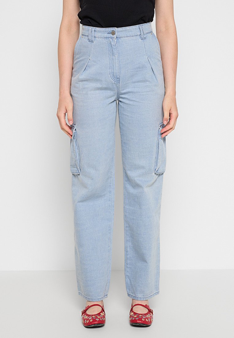 Iro Workwear-jeans blauw