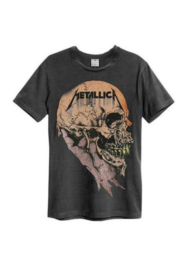 METALLICA SAD BUT TRUE - Print T-shirt - charcoal2