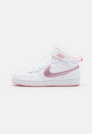 COURT BOROUGH MID 2 UNISEX - Sneakers hoog - white/pink glaze