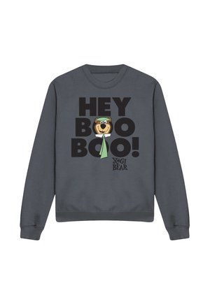 Cotton Soul, YOGI BEAR HEY BOO BOO - Sweatshirt - anthracite