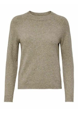 ONLY ONLRICA LIFE NOOS - Jersey de punto - beige