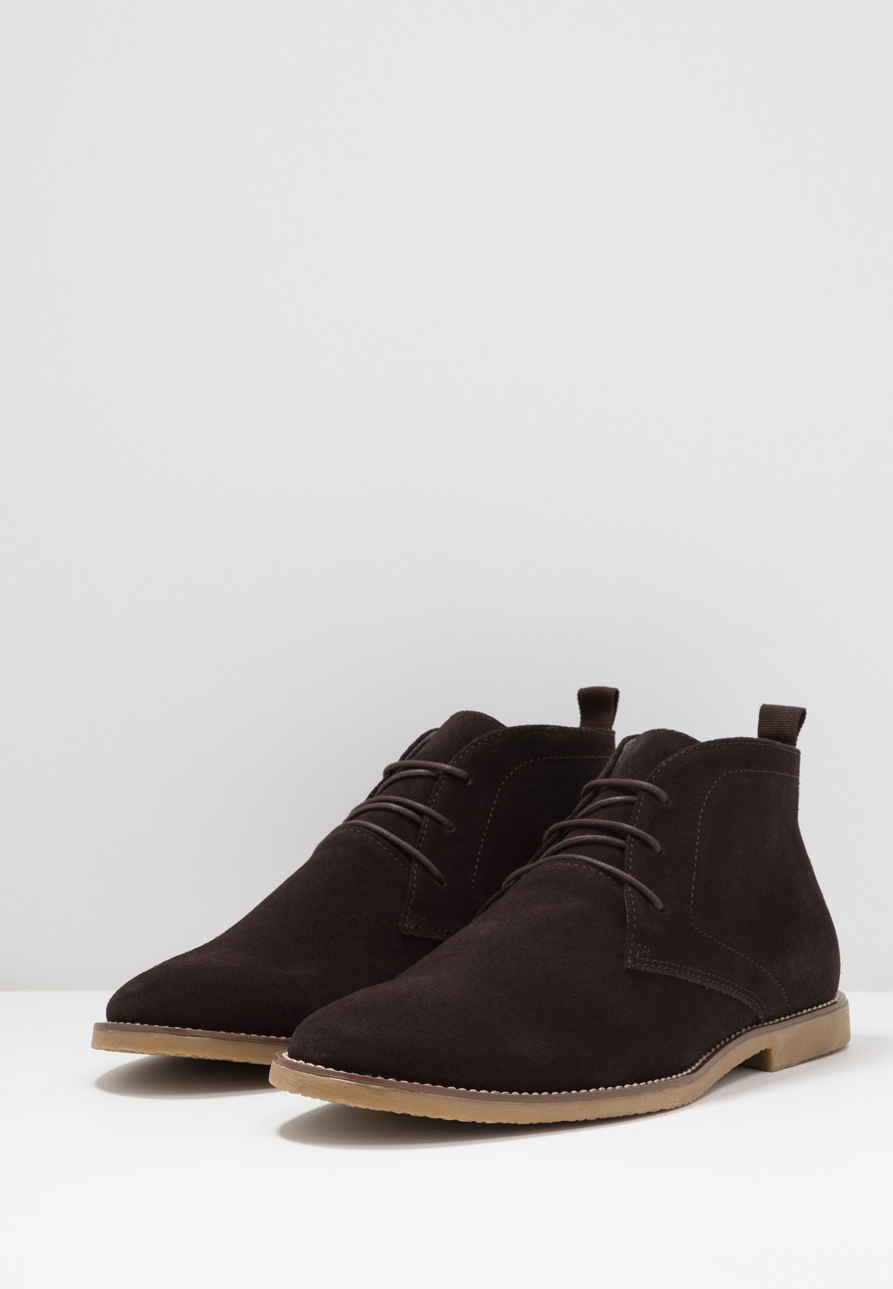 Burton Menswear London MORRIS Casual snøresko brown Burton Menswear London BRAN CHUKKA Snøresko tan Zalando.no