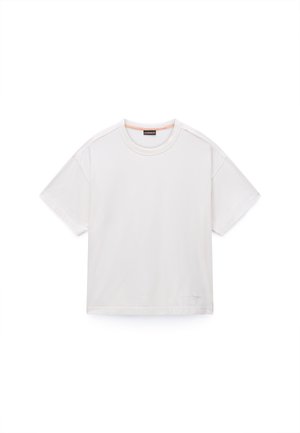 S-MIROIR SS W. - Camiseta básica - white whisper