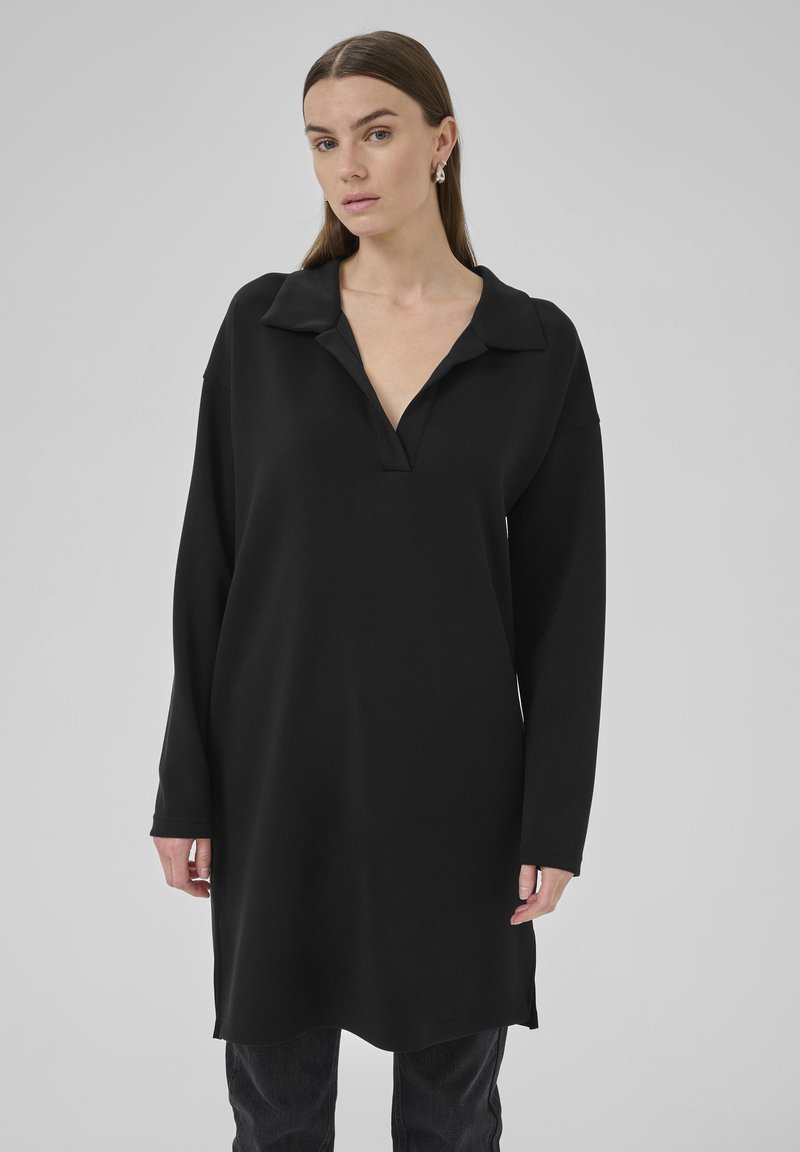 My Essential Wardrobe HELLE - Vestito di maglina - black