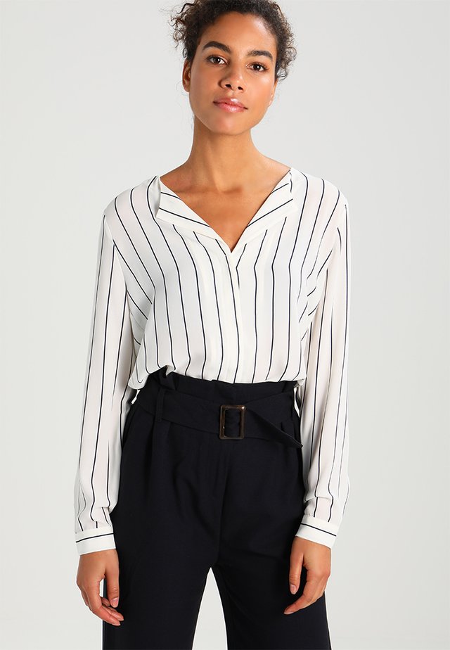 SFDYNELLA STRIPE - Tunika - creme/dark sapphire