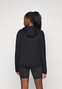 Champion C-TECH FULL ZIP HOODIE INTERLOCK - Sweatjacke - black