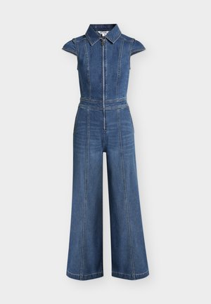 DKNY, WIDE LEG CAP JUMPSUIT - Jumpsuit - albany