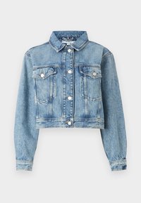 STRAIGHT - Jeansjakke - blue denim