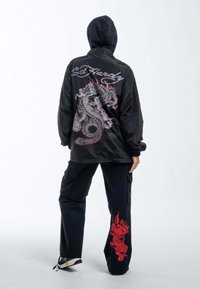 Ed Hardy FIREBALL DRAGON - Light jacket - black