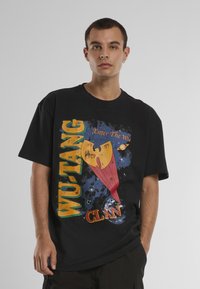Mister Tee OVERSIZE - Nyomott mintás póló - black