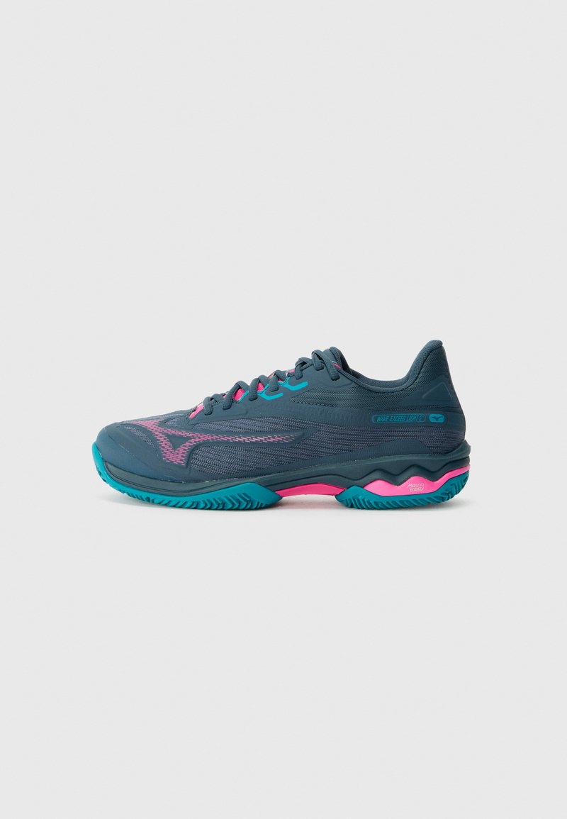 Mizuno WAVE EXCEED LIGHT 2 - Joggesko - dark blue/purple
