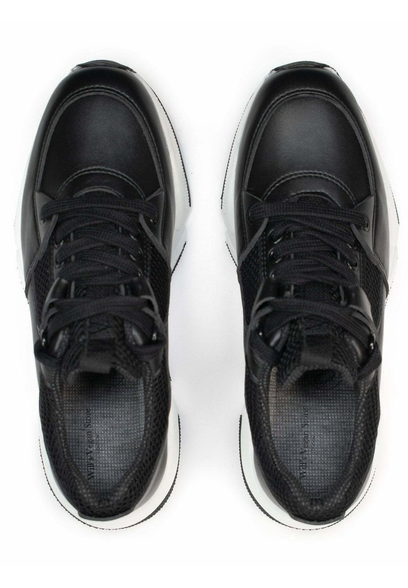 Damen Sneaker low | Will's Vegan Store CHICAGO Sneaker low black/schwarz - GF99571 Damen Sneaker low | Will's Vegan Store CHICAGO Sneaker low black/schwarz - GF99571