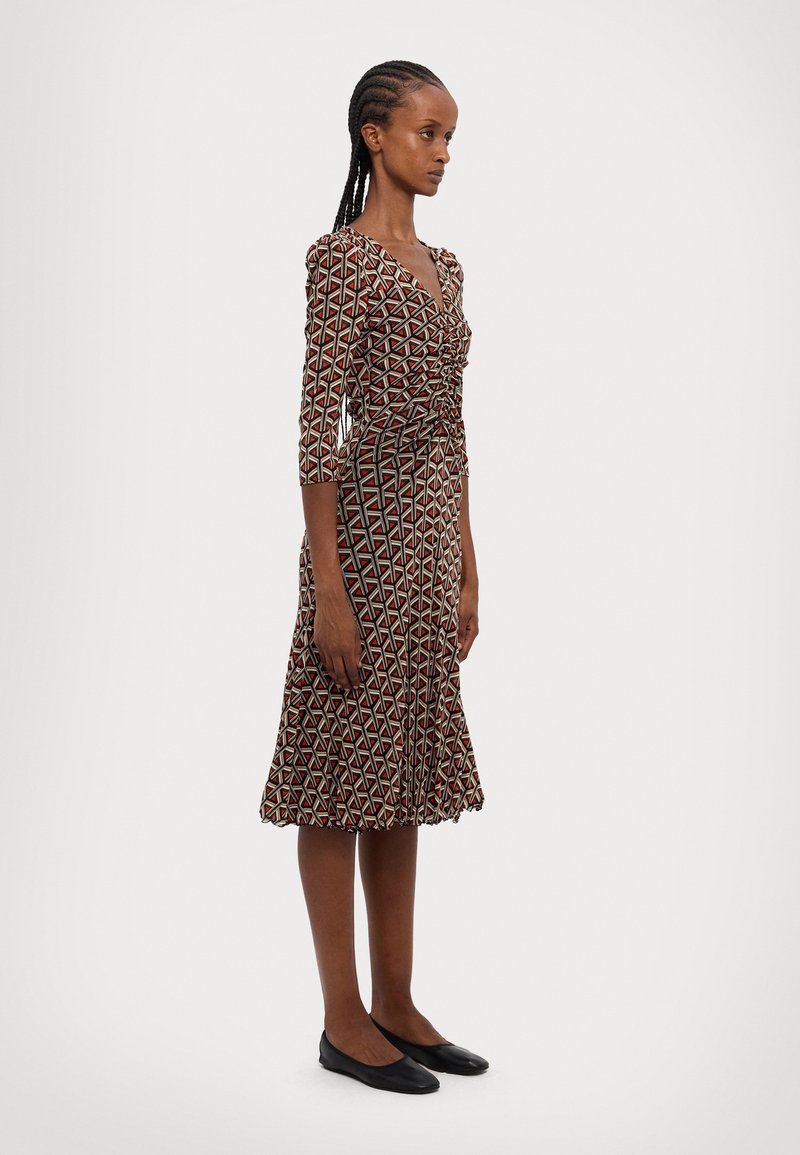 Diane von Furstenberg IVAN DRESS - Nappali ruha - flutterfly/stadium