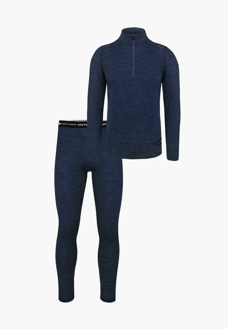 normani Outdoor Sports RWS Merino Skiunterwäsche Thermounterwäsche Funktionsunterwäsche - Unterhemd/-shirt - navy