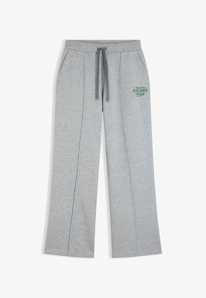 Tommy Hilfiger, TOMMY HILFIGER TERRY STRAIGHT LEG JOGGERS - Pantaloni sportivi - light grey htr