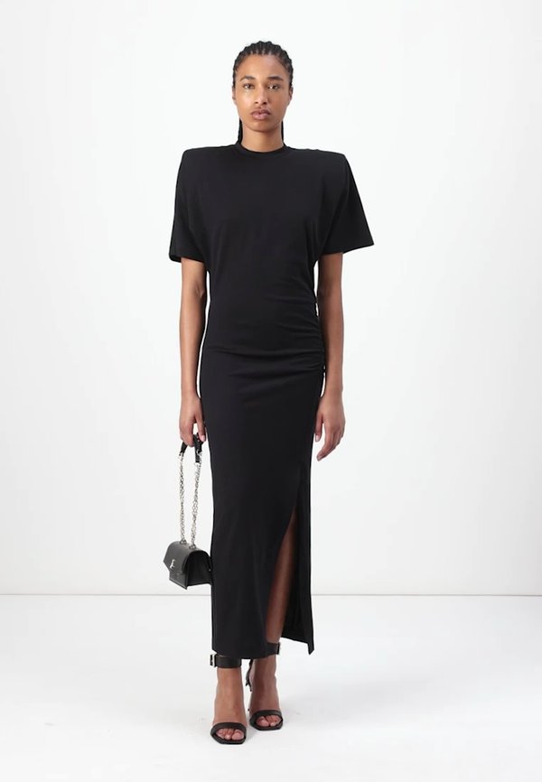MARVIN ABITO JERSON - Maxi dress - nero limousine2