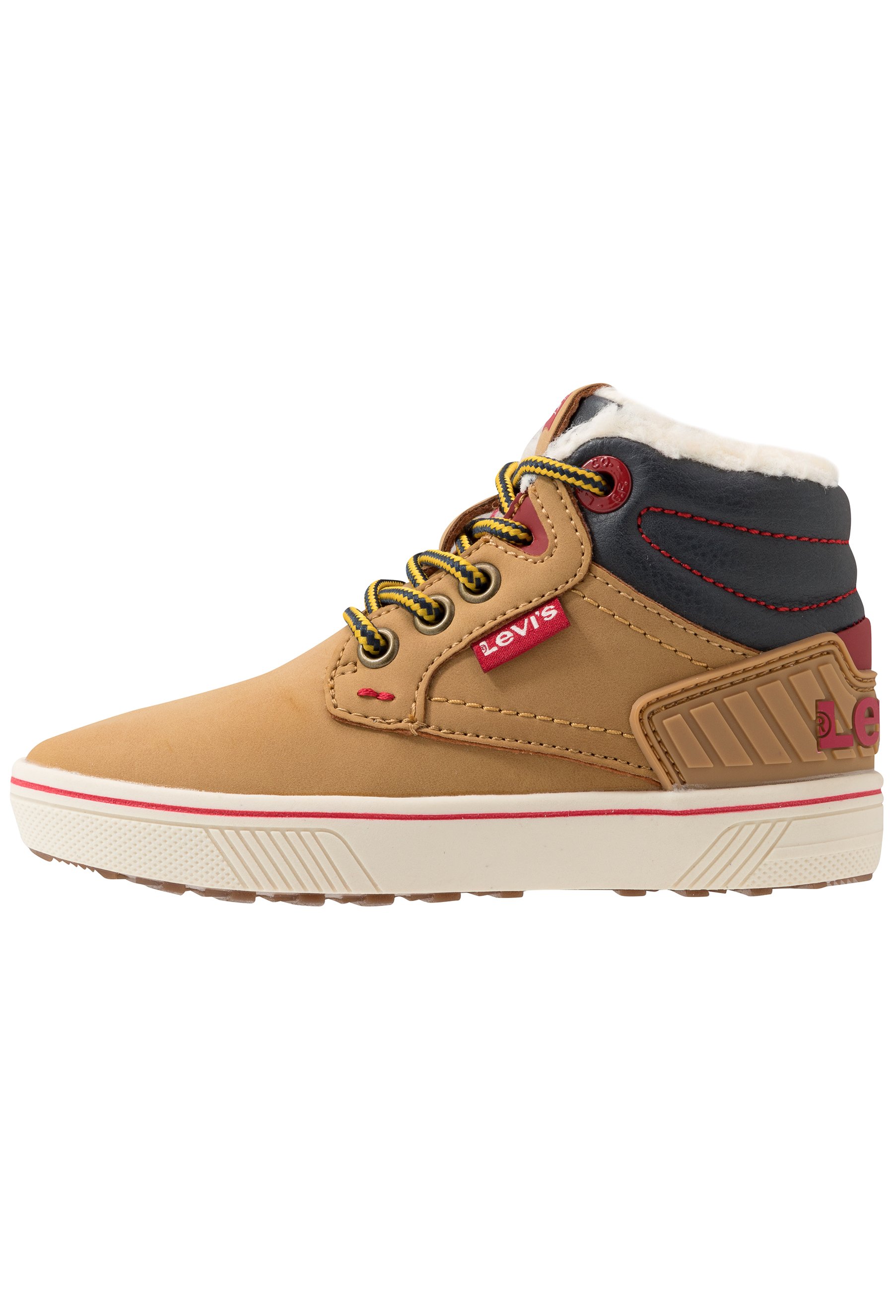 Levi's® NEW PORTLAND MID - Sneakers hoog - camel/Beige - Zalando.nl
