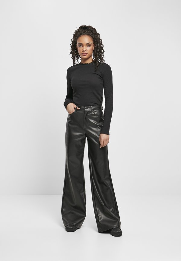 LADIES  WIDE LEG PANTS - Stoffhose