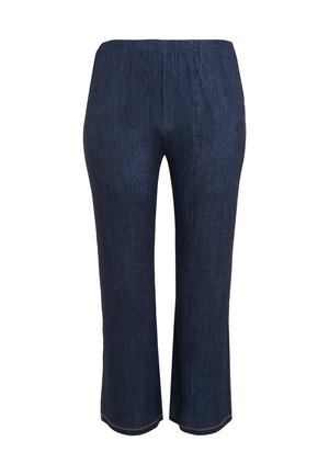 YOEK, YOEK DAMEN HOSE FLARE FIT - Flared Jeans - indigo