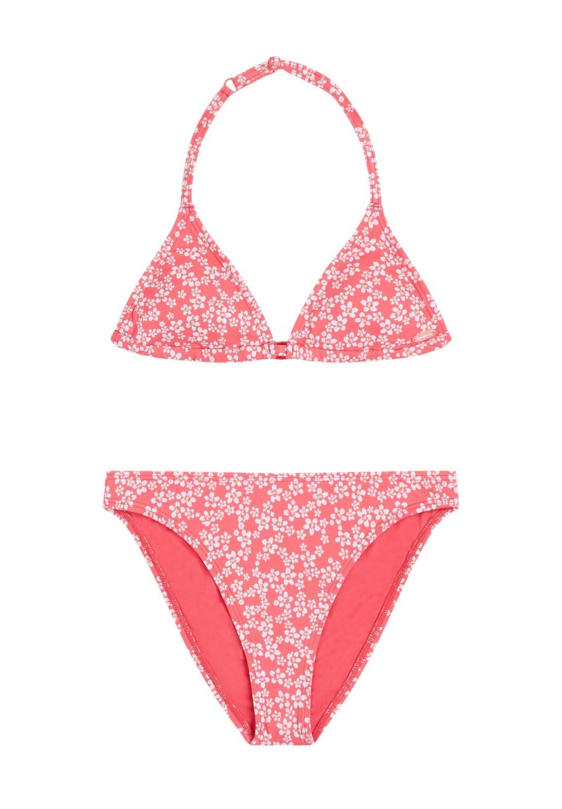 O'Neill - ESSENTIALS TRIANGLE SET - Bikinit - pink milliflower, Suurenna