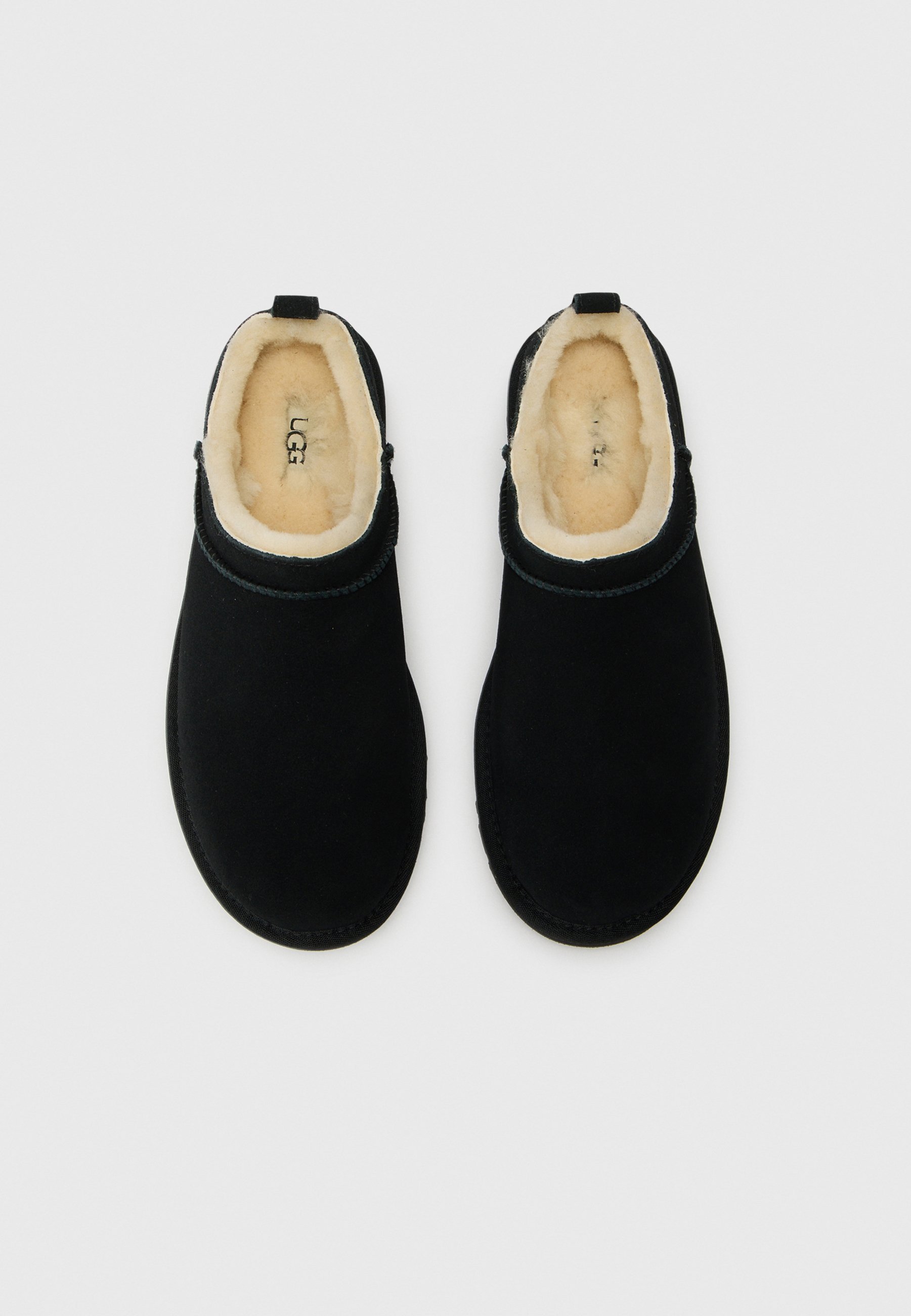 UGG CLASSIC ULTRA MINI - Chinelos - black/preto - Zalando.pt