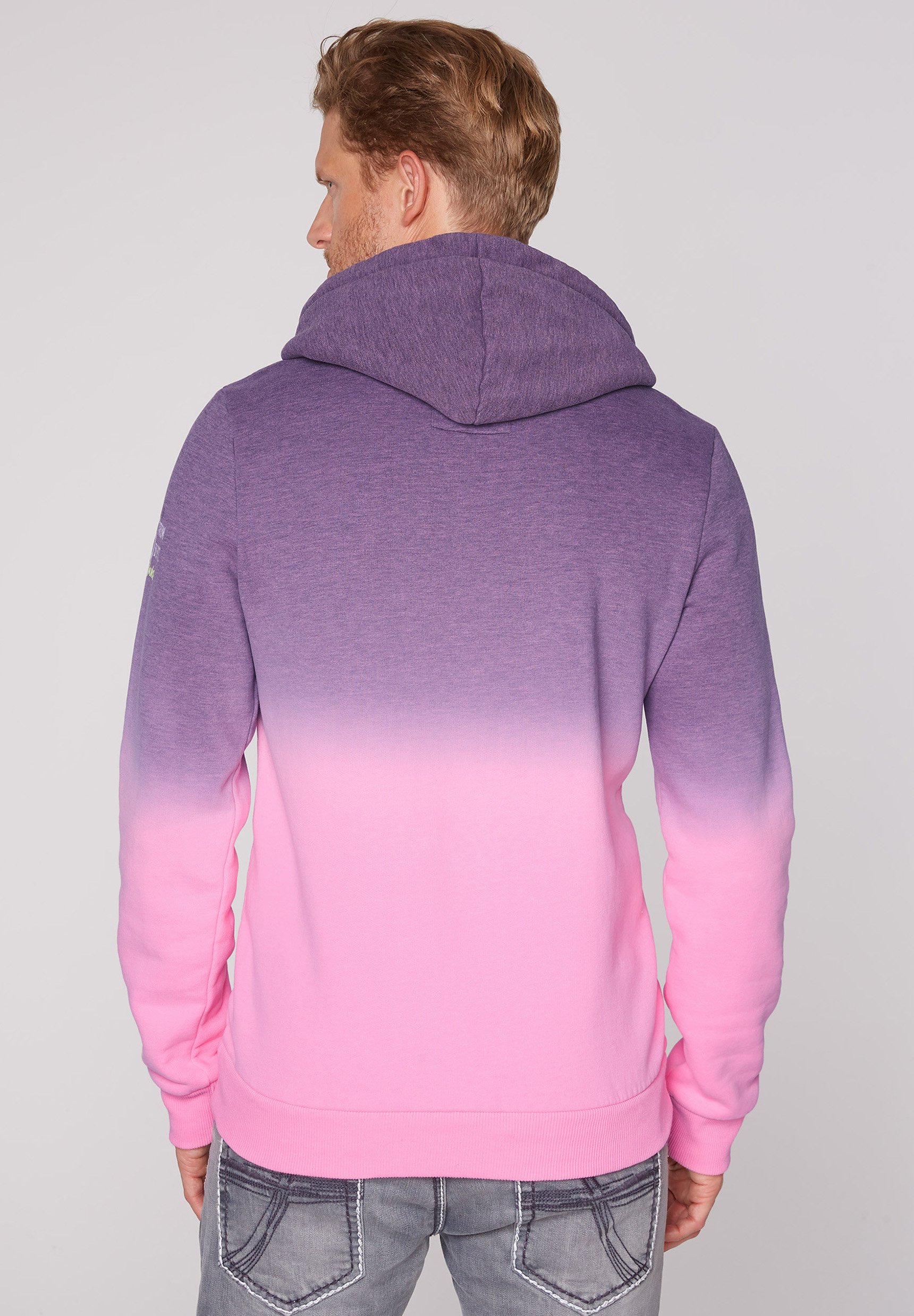 Dye Hoodie Camp David Rosa Lila Hoodie Dye Hoodie Camp David