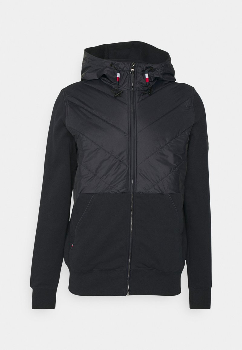 Tommy Hilfiger MIX MEDIA ZIP THROUGH HOODY Übergangsjacke desert