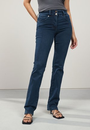 Next LIFT SLIM - Džínsy bootcut - dark blue denim