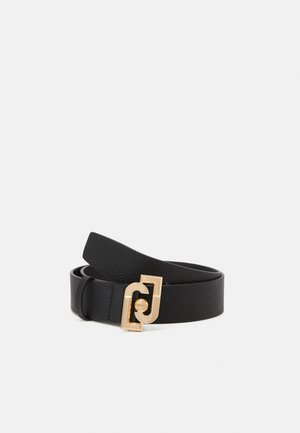 CINTURA LOGO BUCKLE - Belte - nero