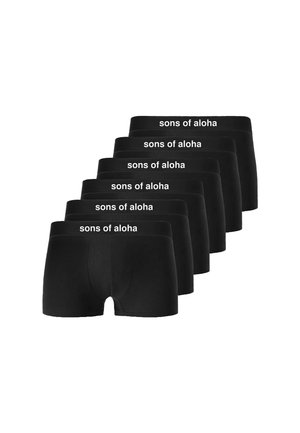 6ER PACK - Trunks - schwarz schwarz