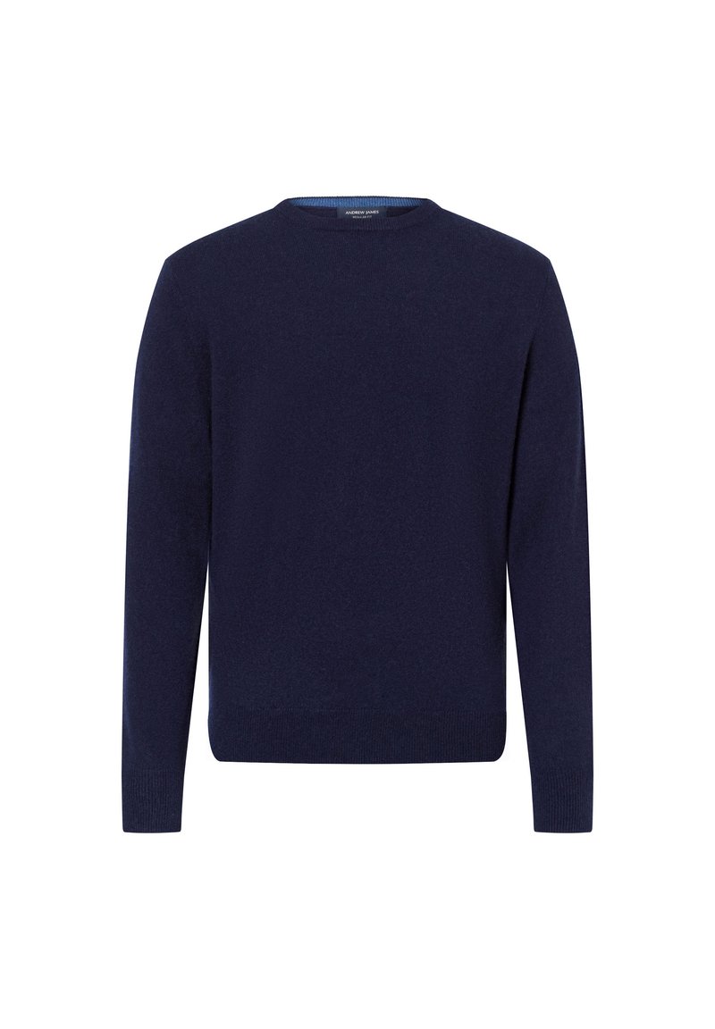 Andrew James Strickpullover - marine