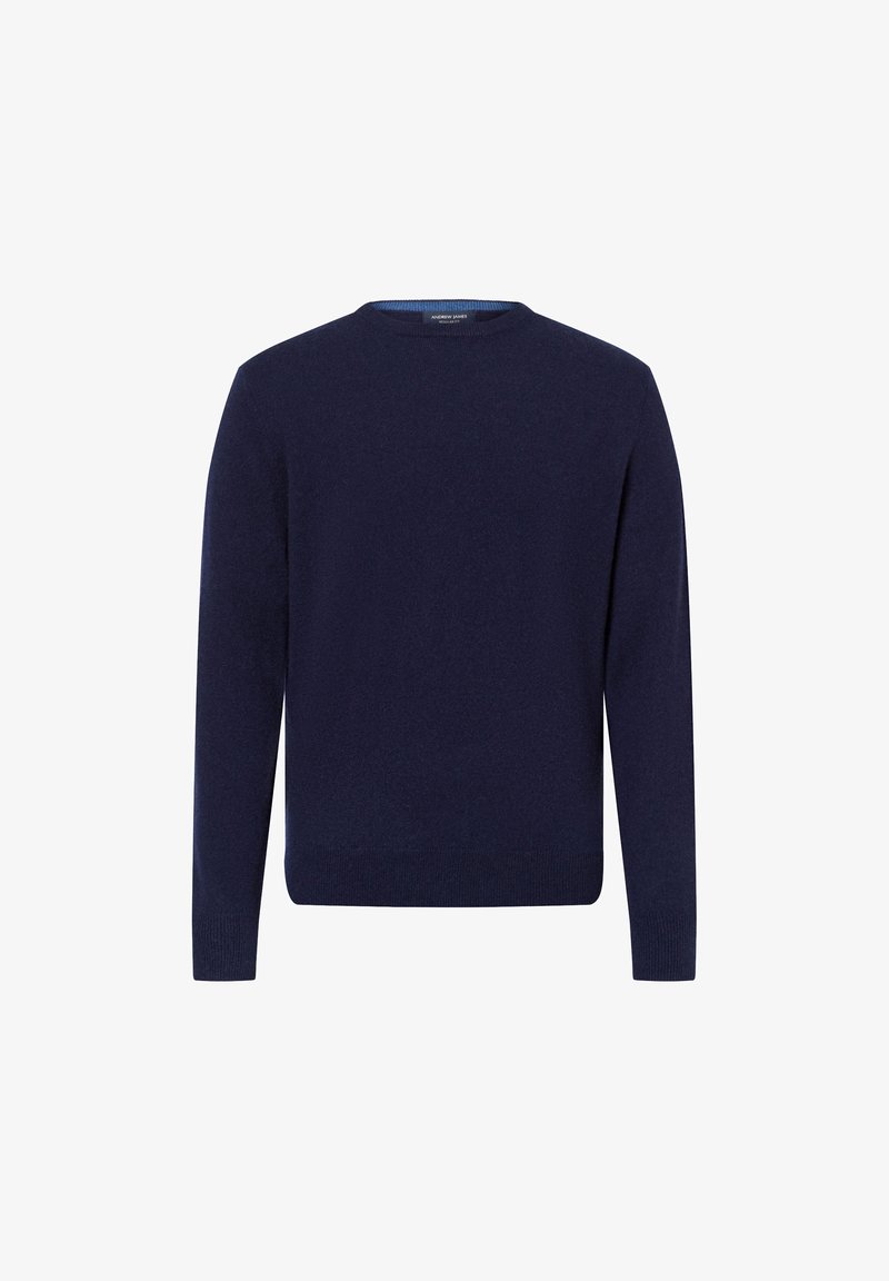Andrew James Strickpullover - marine