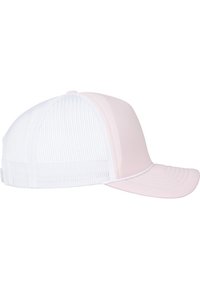 Flexfit Gorra - white/pink