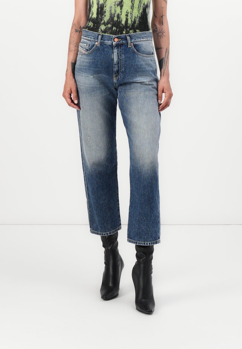 Diesel Straight leg jeans blauw Diesel Straight leg jeans blauw