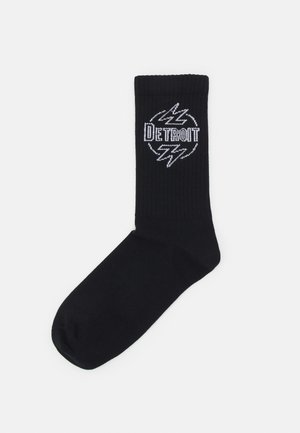 BLAZE SOCKS UNISEX - Zeķes - black/white