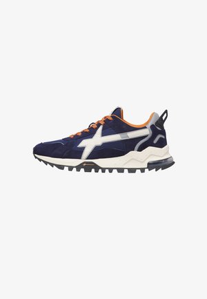 W6YZ, BREEZE 3-M. - Sneakers basse - marineblau-orange-blau