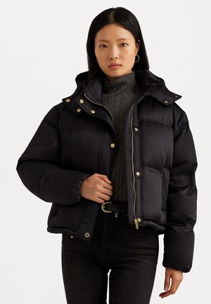 SATIN DOWN COAT - Dunjakker - black