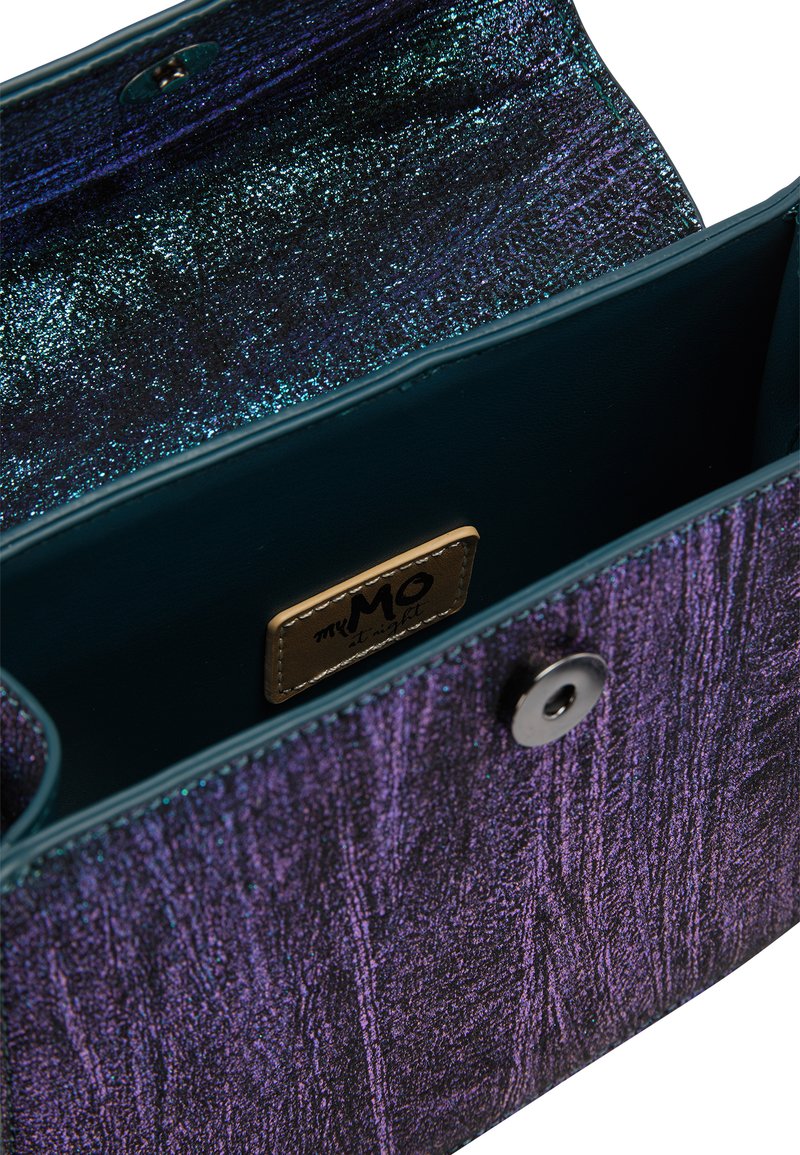 Damen Handtaschen | myMo at night Handtasche flieder multicolor/türkis - VB49987 Damen Handtaschen | myMo at night Handtasche flieder multicolor/türkis - VB49987