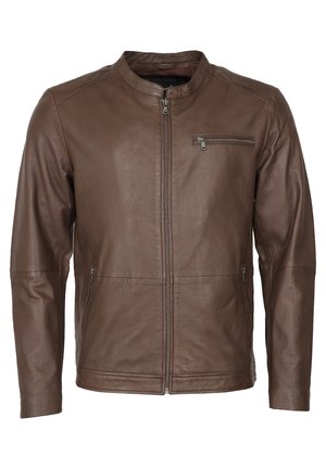 Maze SCHLICHT - Lederjacke - brown