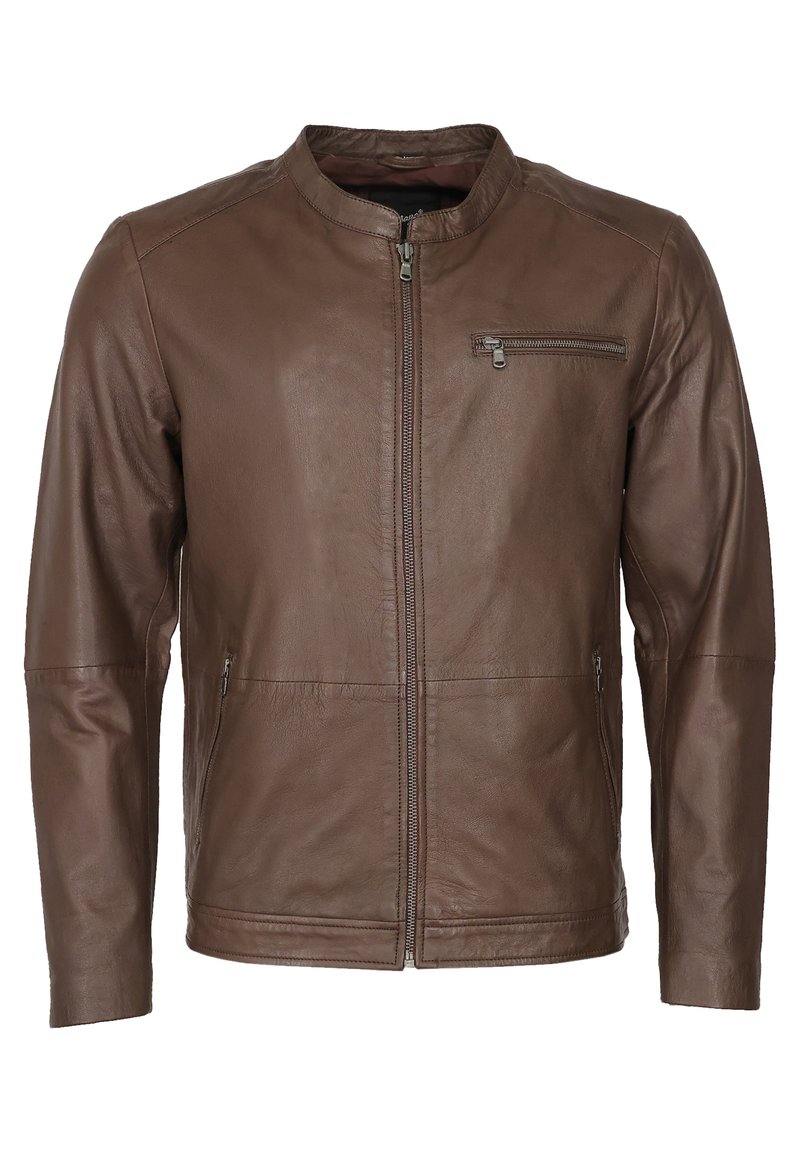Maze SCHLICHT - Skinnjacka - brown