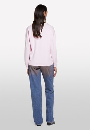 Sisley, PINK BOAT NECK SWEATER - Maglione - pink