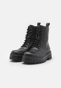 Calvin Klein Jeans Snørestøvletter - triple black