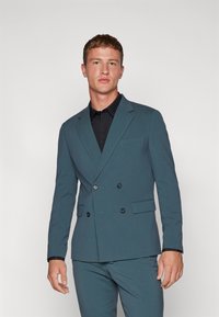 Lindbergh PLAIN MENS SUIT - Completo - deep green