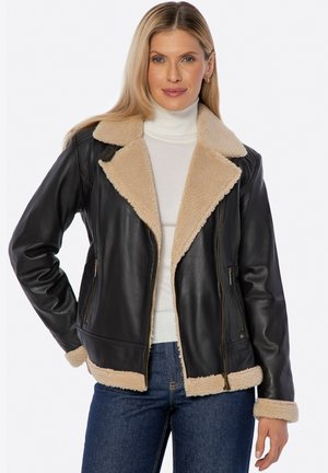 Veste en cuir - brown