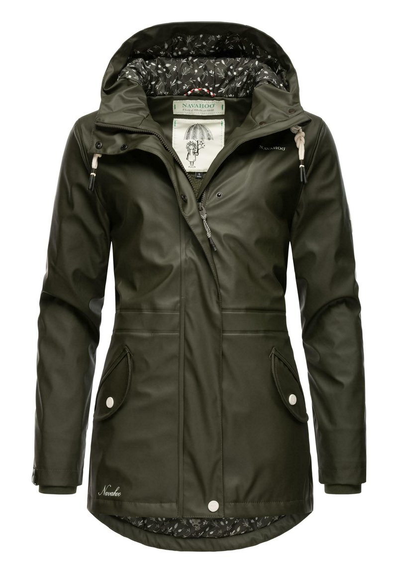 Navahoo OCEAN HEART Parka dark olive/oliv
