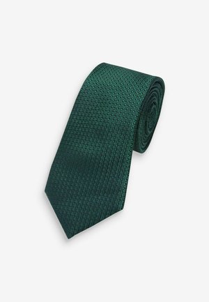 SIGNATURE TEXTURED - Cravatta - forest green